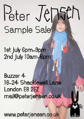PJ Sample Sale Invite JUNE 2011
