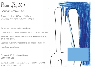 spring sample sale